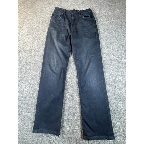 7 For All Mankind Denim - 7 For All Mankind Slimmy Jeans Women 29 Blue Luxe Straight Leg Dark Wash Denim